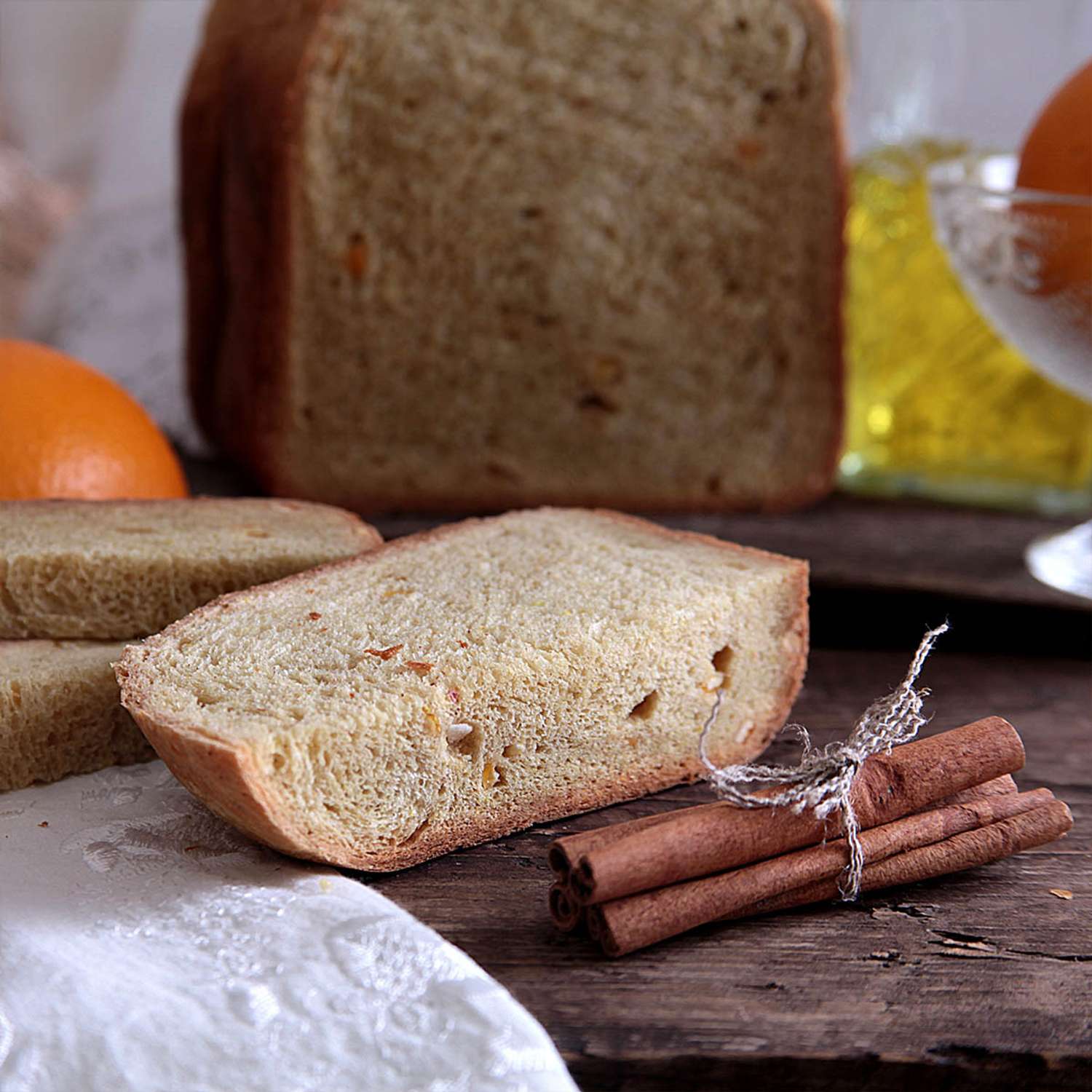 Апельсиновый хлеб с корицей С. Пудовъ 500 г - фото 2