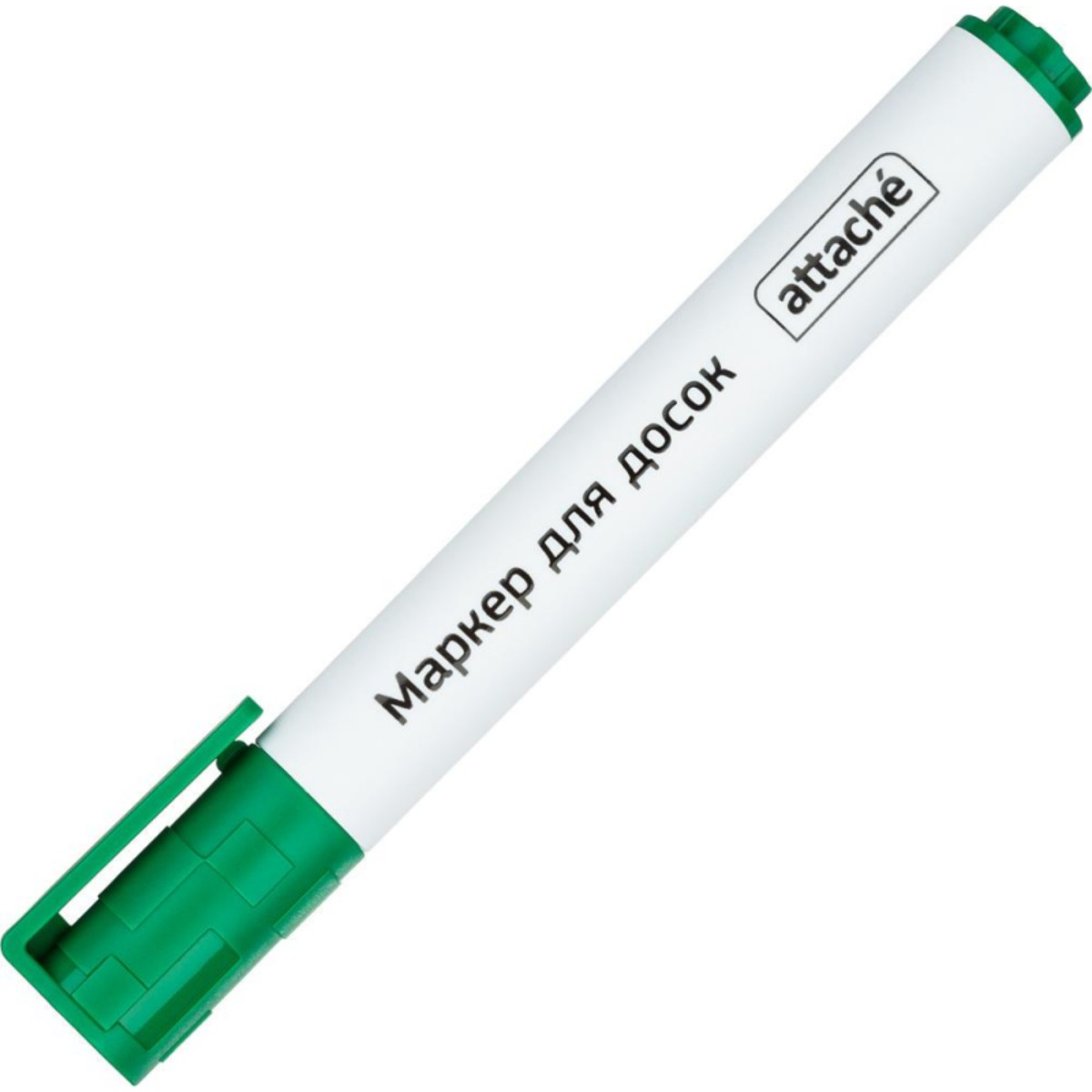 Маркер для досок Attache Accent зеленый круглый наконечник 1-5 мм 15 шт - фото 2