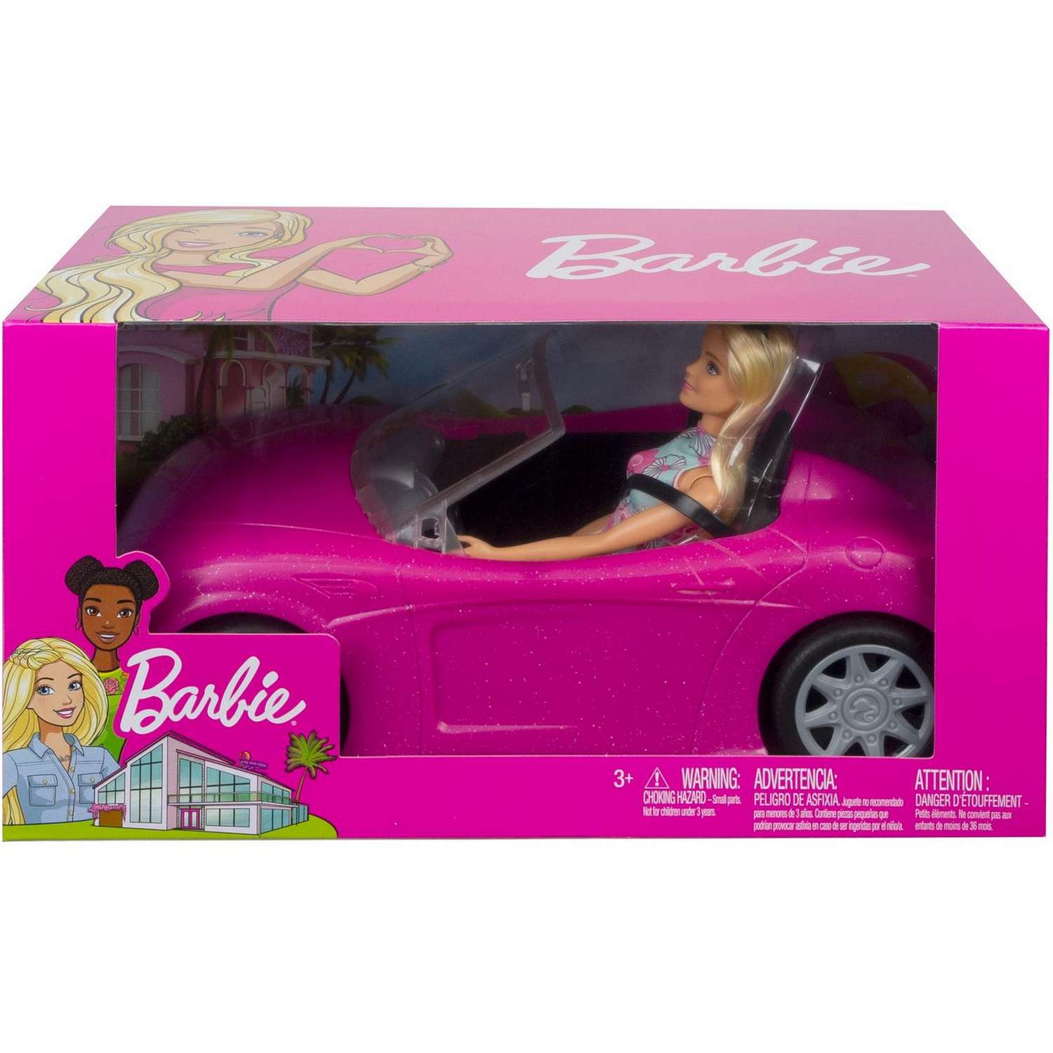 Кукла Barbie в розовом кабриолете FPR57 FPR57 - фото 2