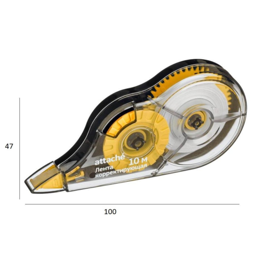 Корректирующая лента Attache 5ммх10м цвет ассорти 7 шт - фото 3