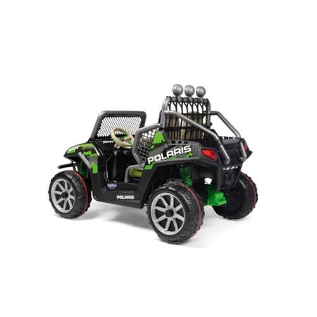 Электромобиль PEG PEREGO Детский Polaris Ranger RZR Green shadow 2019