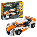 Конструктор LEGO Creator Гоночный автомобиль Оранжевый 31089