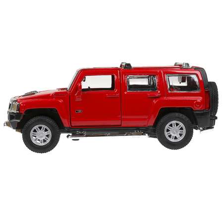 Автомобиль Технопарк Hummer H3 красный