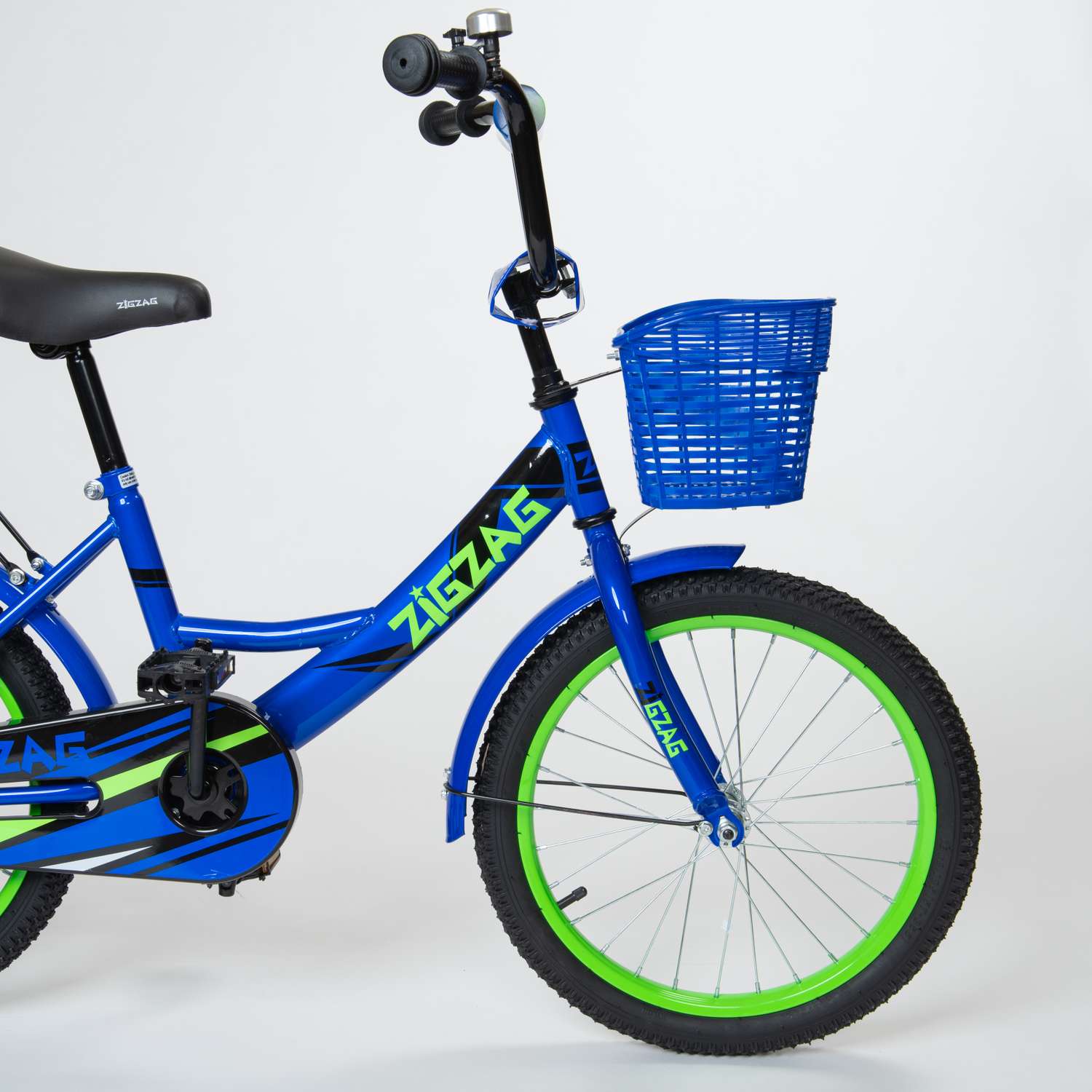 Велосипед ZigZag CLASSIC синий 20 дюймов - фото 4