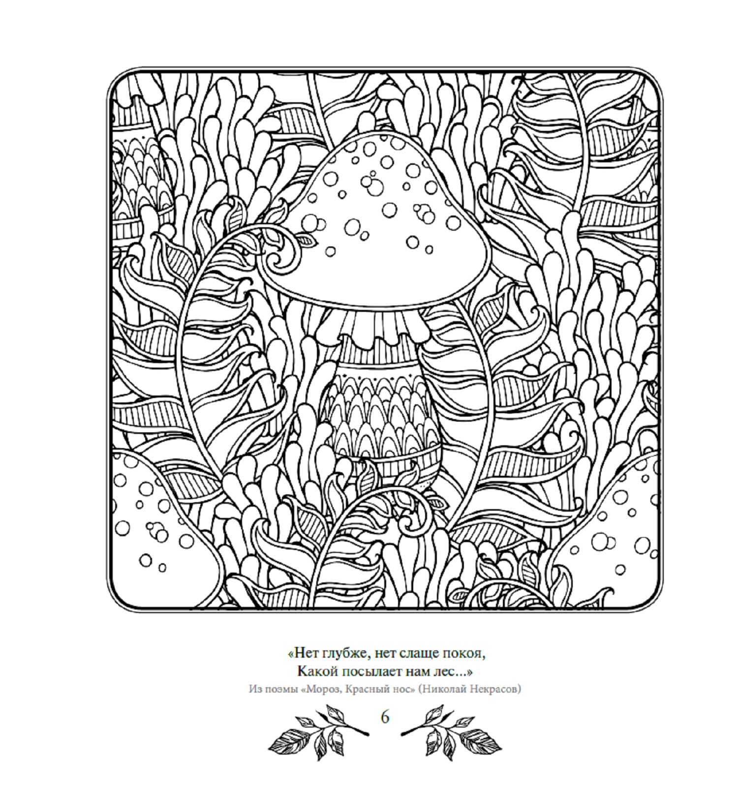 Книга Антистресс Заповедный лес Рисунки для медитаций - фото 5