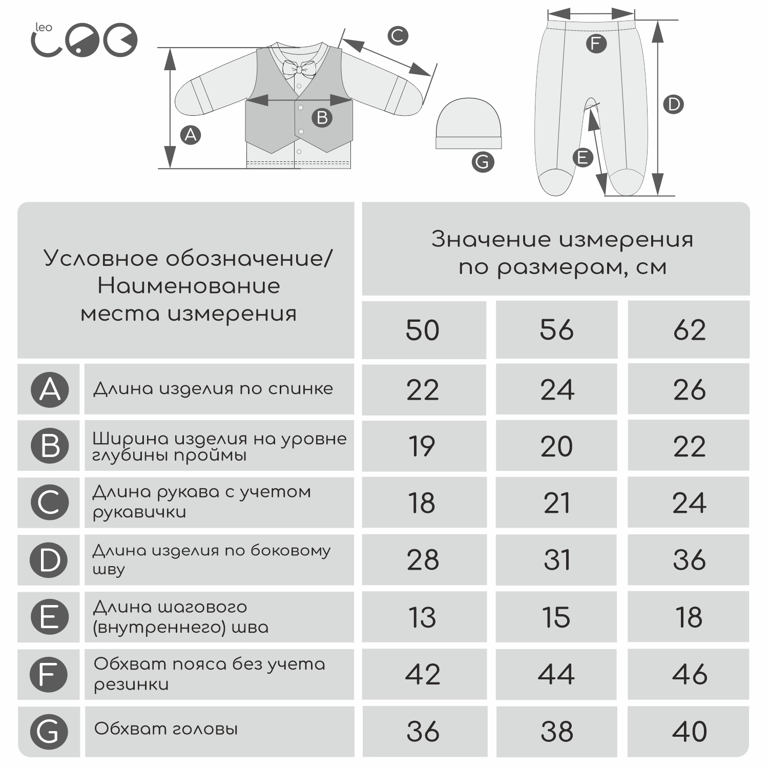 Комплект на выписку LEO 2011А-2_белый+серый - фото 3