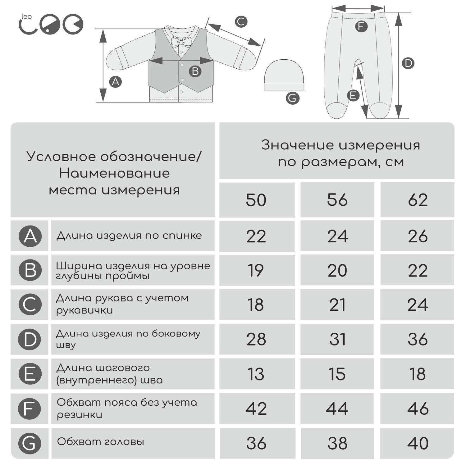 Комплект на выписку LEO 2011А-2_белый+серый - фото 2