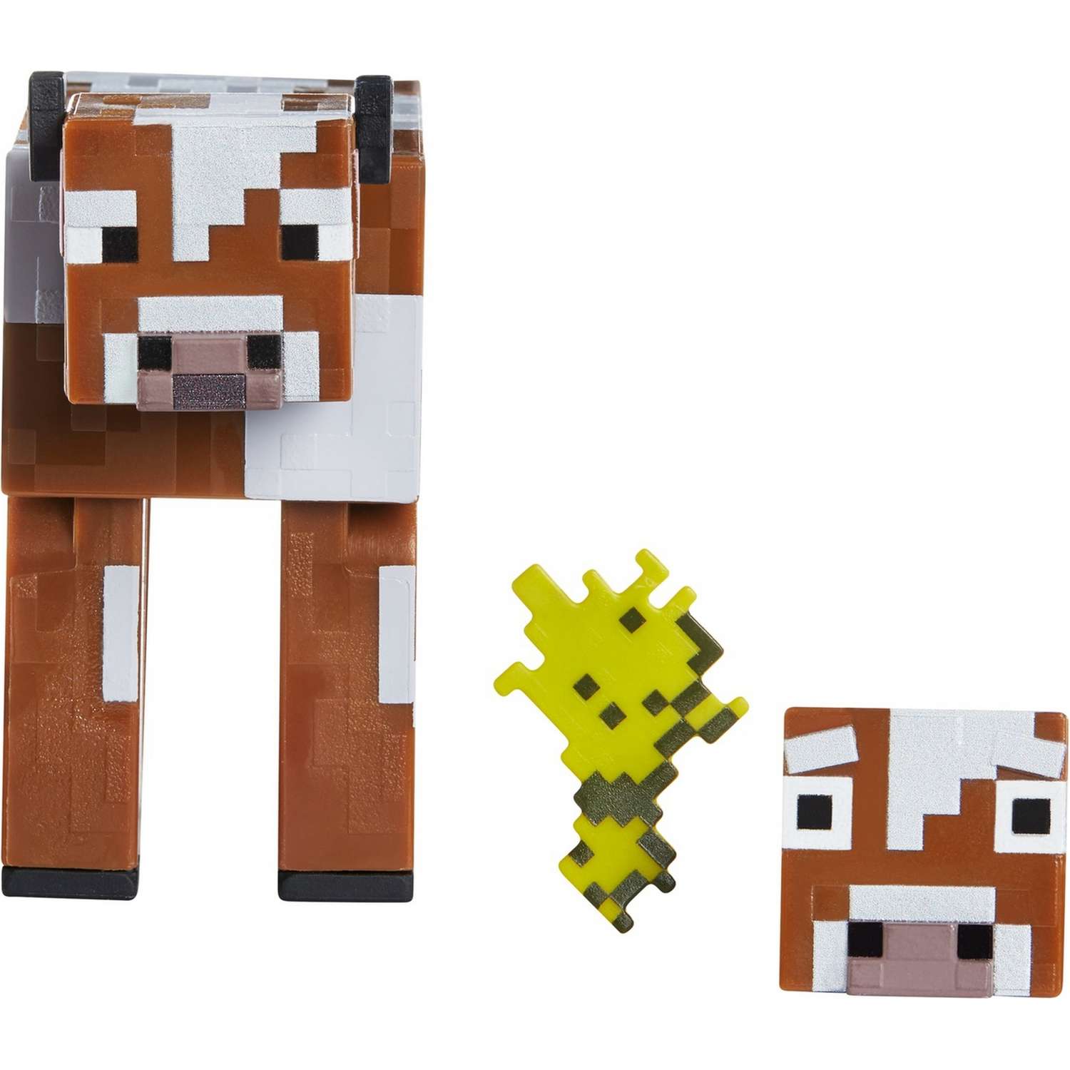 Фигурка Minecraft Корова с аксессуарами GLC67 - фото 8