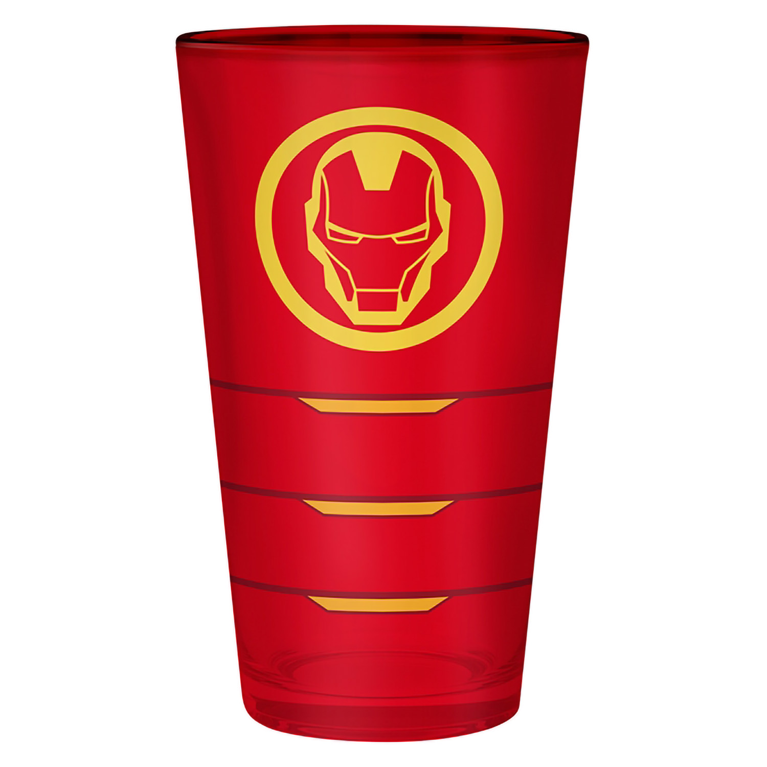 Бокал ABYStyle стеклянный Marvel Large Glass XXL 400 ml Iron Man box x2 ABYVER136 - фото 3