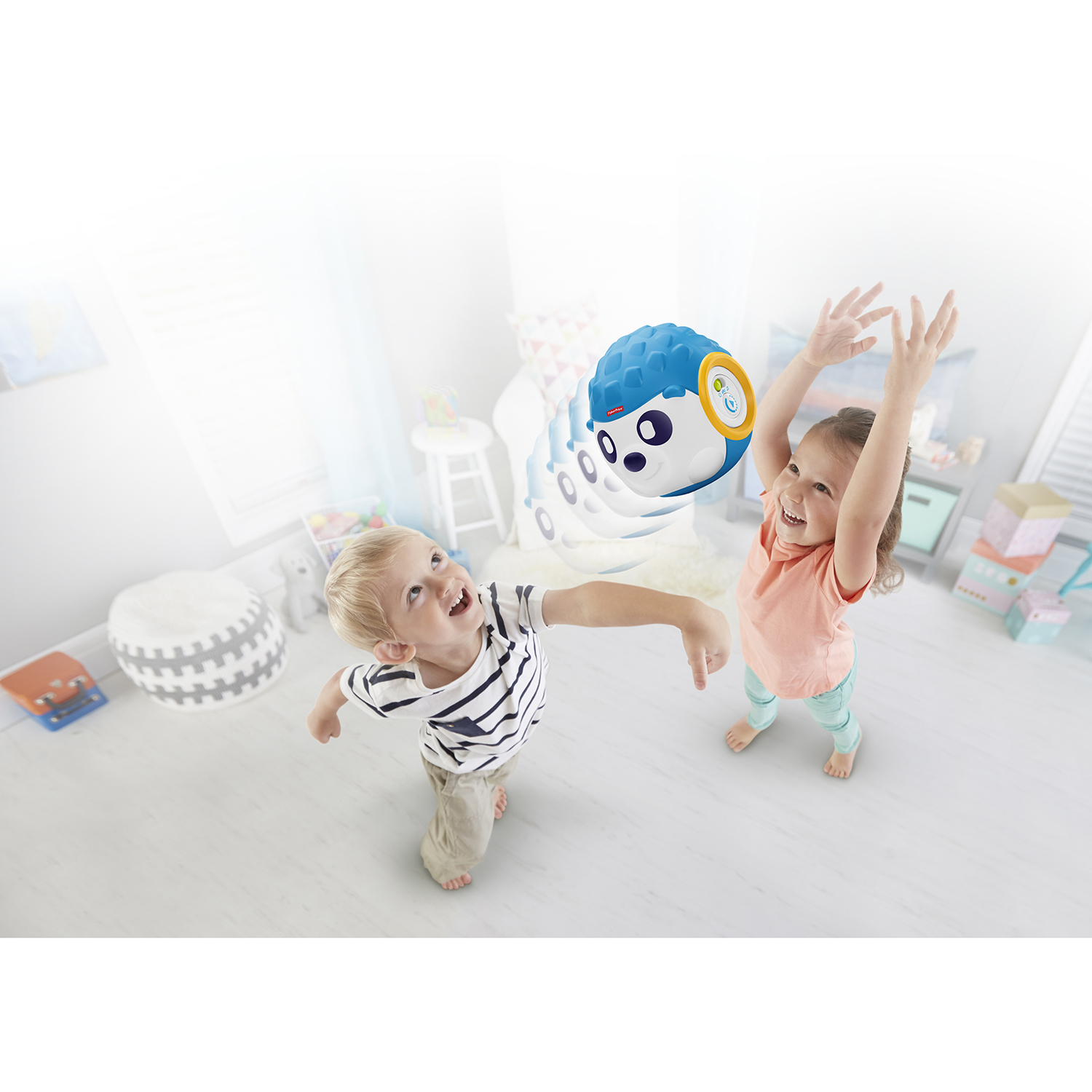 Развивающая игрушка Fisher Price Ежик Подбрось и поймай - фото 6