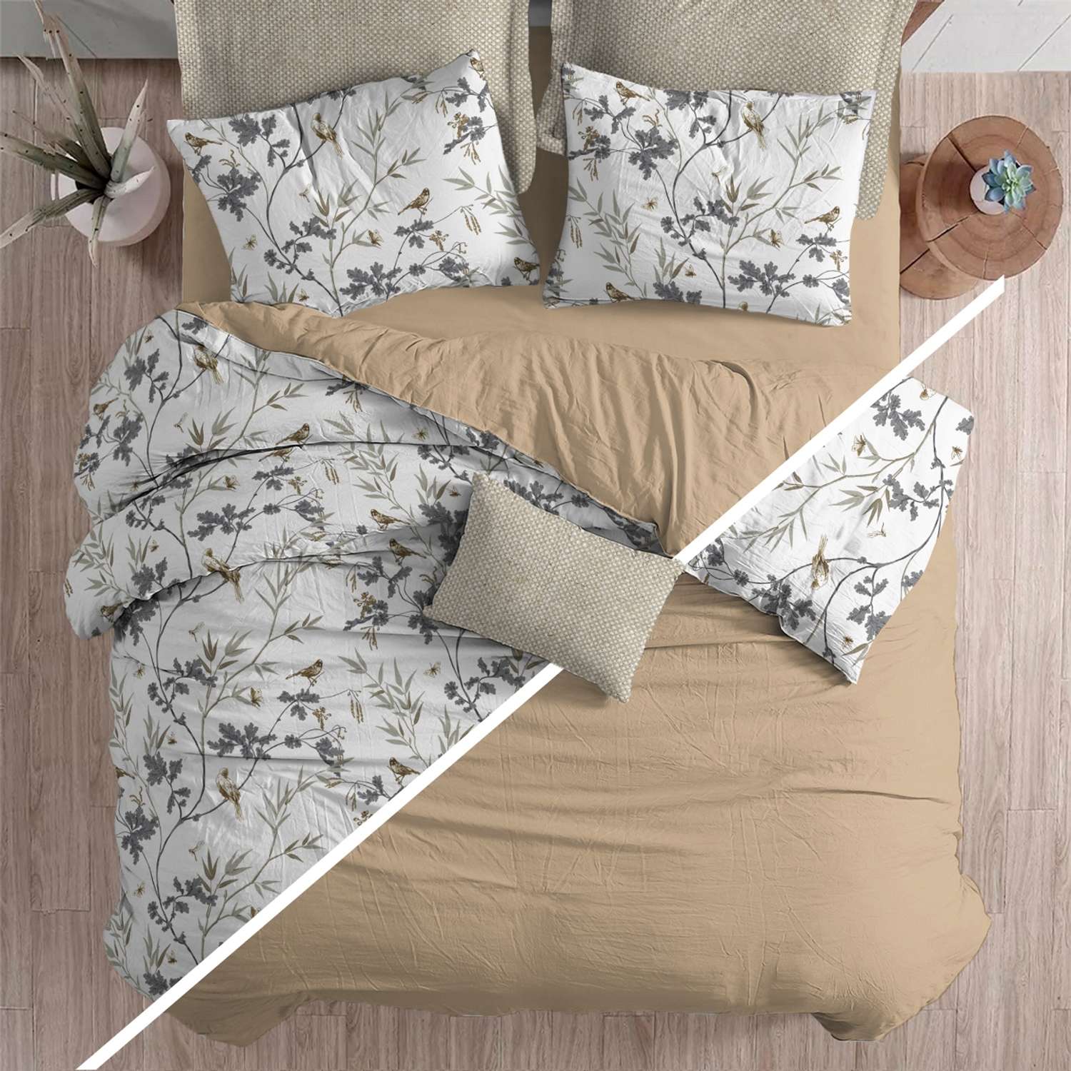 Комплект постельного белья Bravo Мони 2 спальный наволочки 70х70 см - фото 4