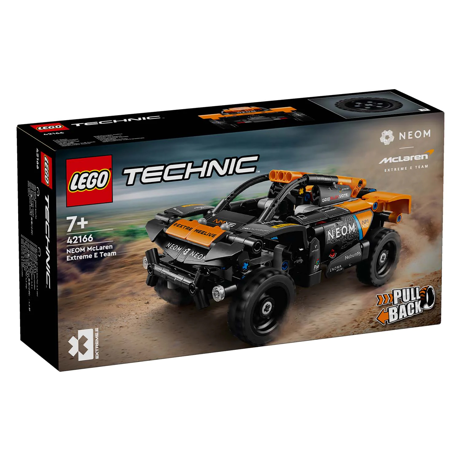 Конструктор детский LEGO Technic Гоночный автомобиль NEOM Extreme 42166 - фото 4