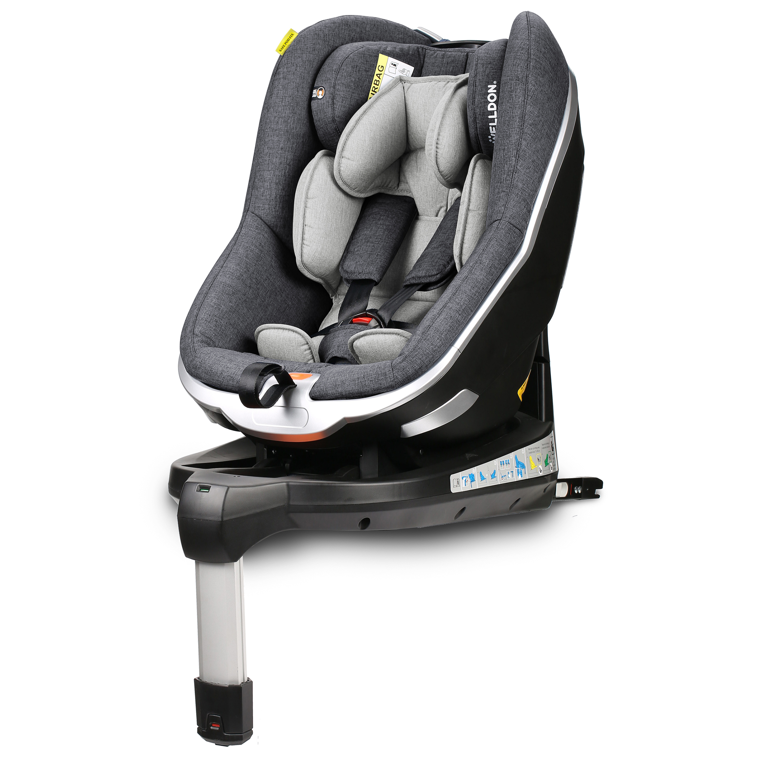 Автокресло Welldon Isofix 0+/1 (0-18 кг) - фото 1