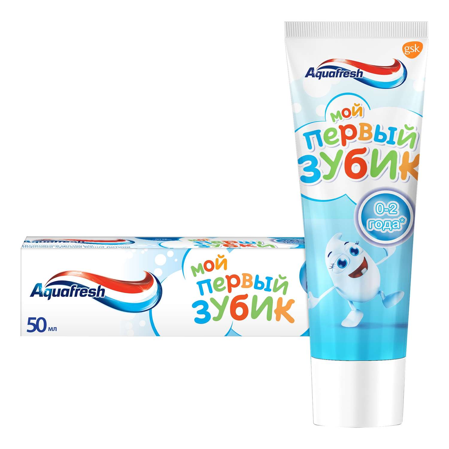 Зубная паста Aquafresh Мой первый зубик до 2лет 50мл - фото 1