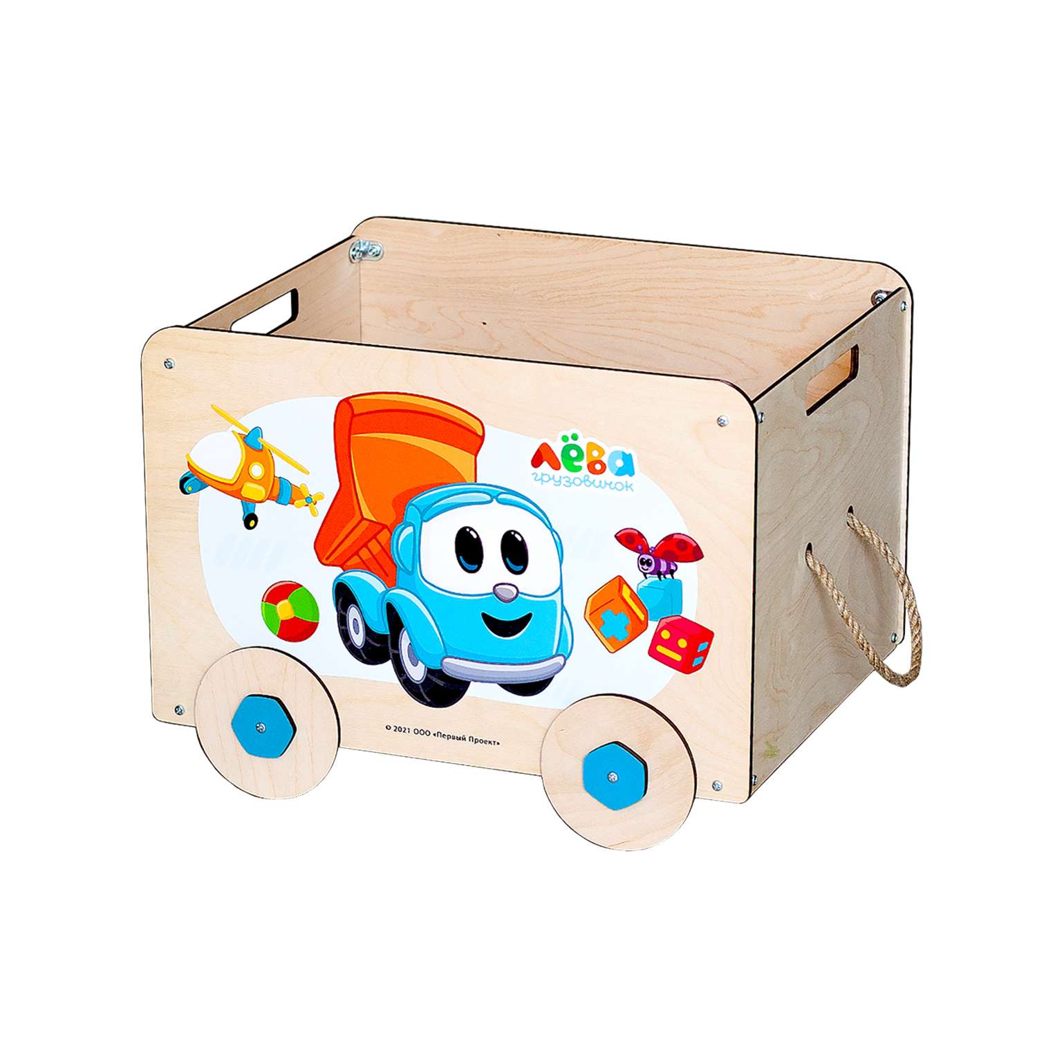 Ящик для игрушек Detishop деревянный - фото 1