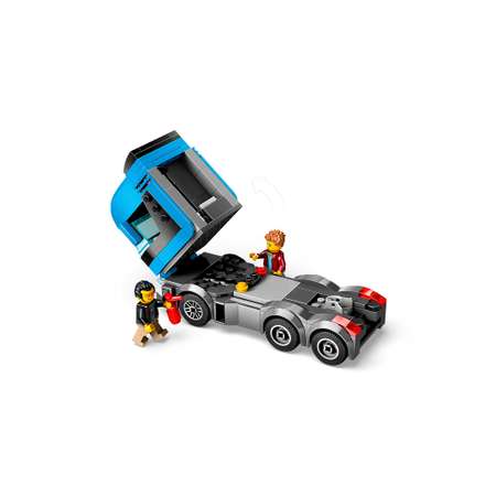 Конструктор LEGO Грузовик-автовоз со спортивными автомобилями 60408