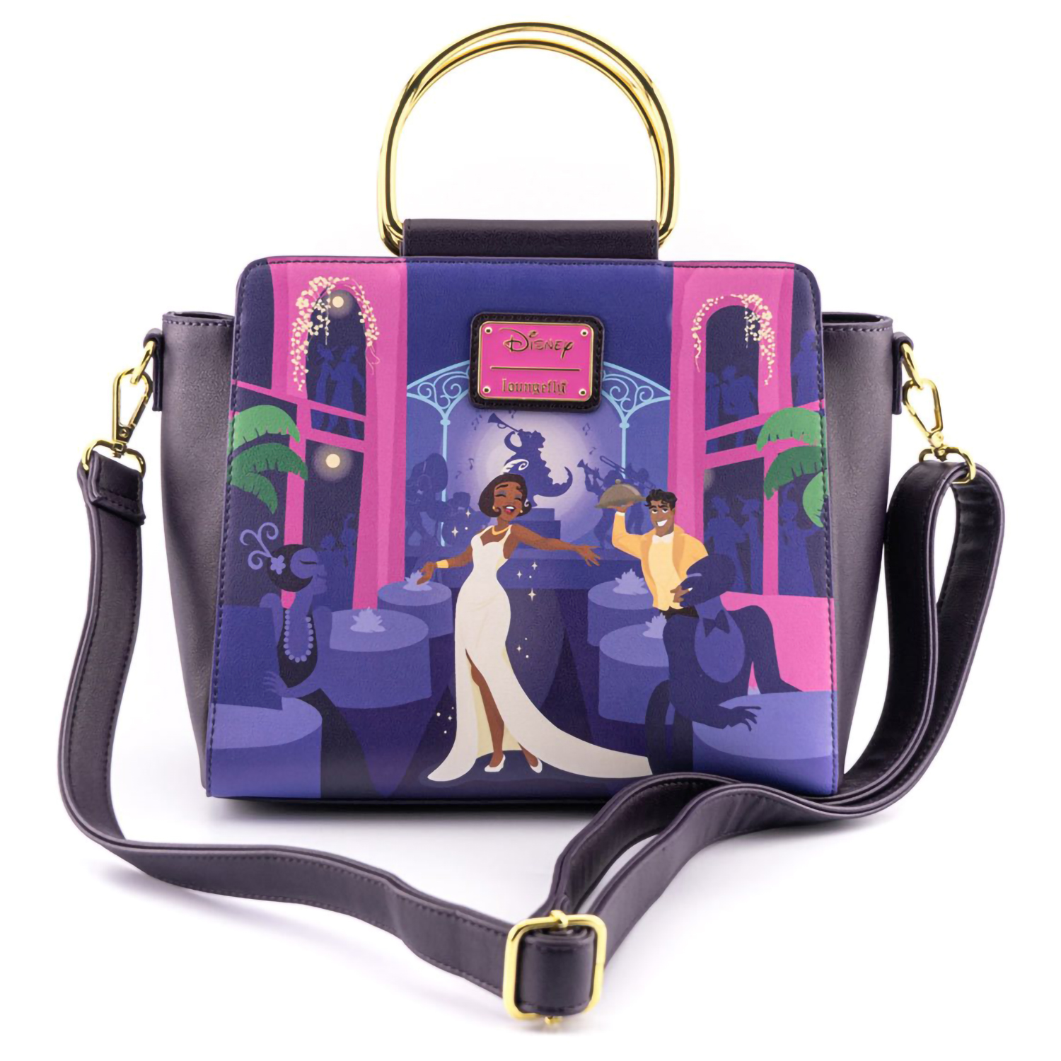 Сумка Funko Loungefly Disney Princess And The Frog Tianas Palace Crossbody Bag - фото 1