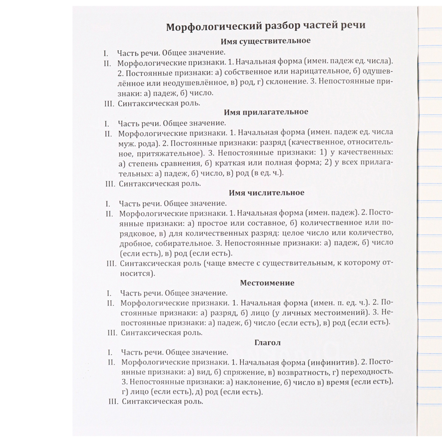 Набор предметных тетрадей Prof-Press Русский язык Игры разума А5 48 листов 4 шт - фото 3
