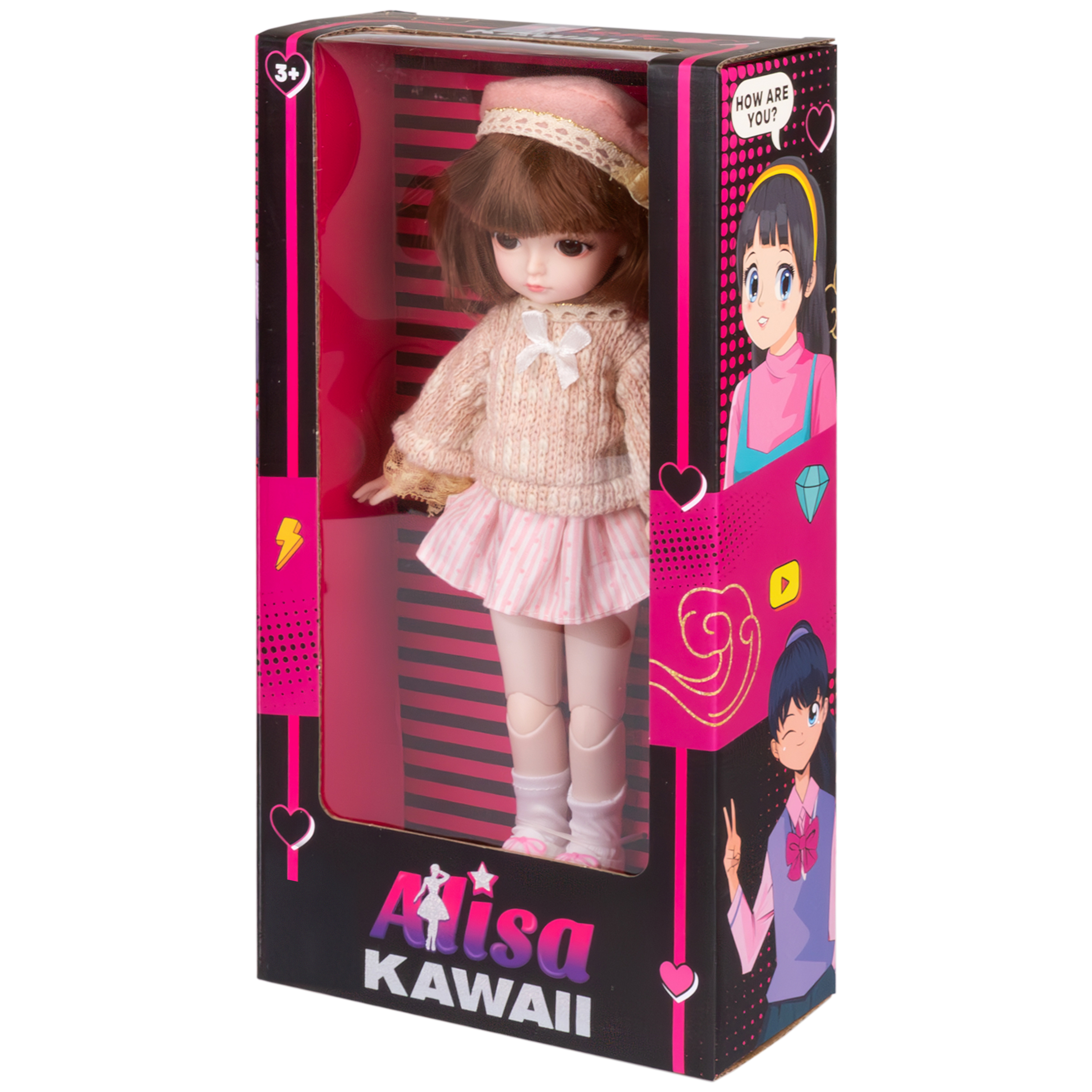 Кукла классическая 1TOY Alisa Kawaii Т24341 - фото 16