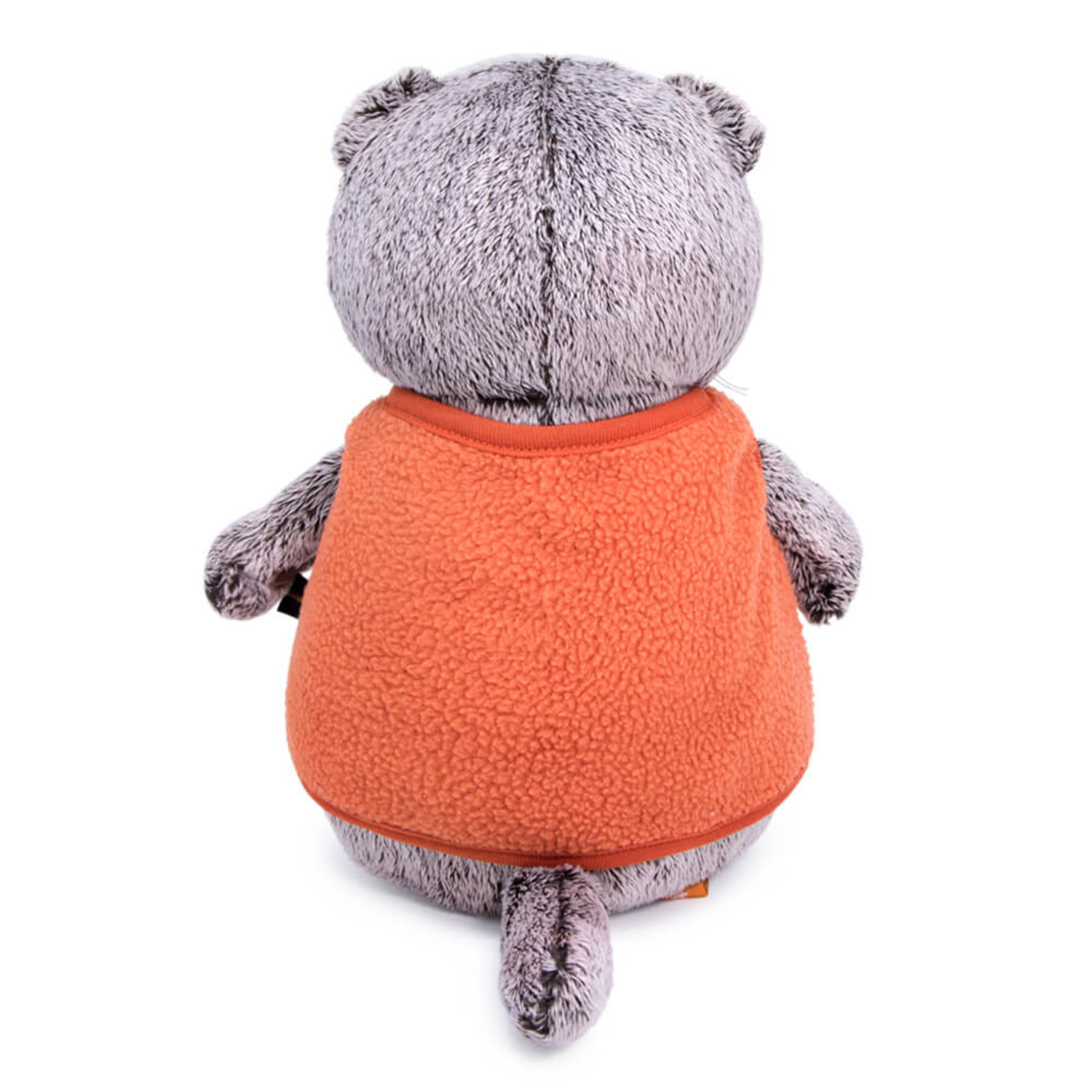 Мягкая игрушка BUDI BASA Кот Басик в меховом жилете 22 см BB06312 - фото 2