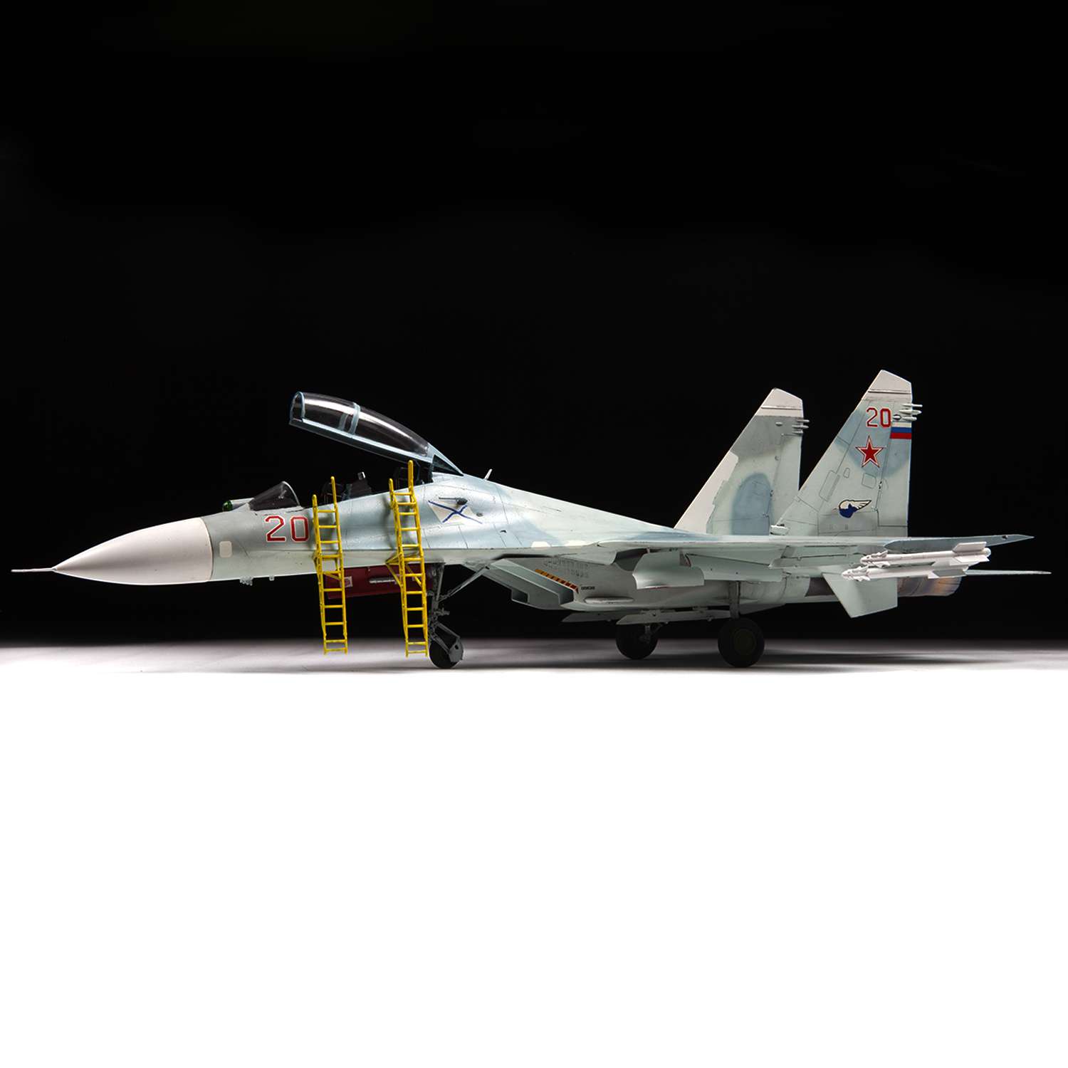 Модель сборная Звезда Российский учебно боевой самолёт Су-27УБ 7294 - фото 6