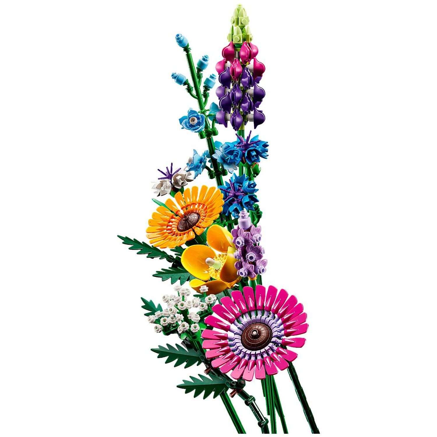 Конструктор LEGO Icons Wildflower Bouquet 10313 - фото 6