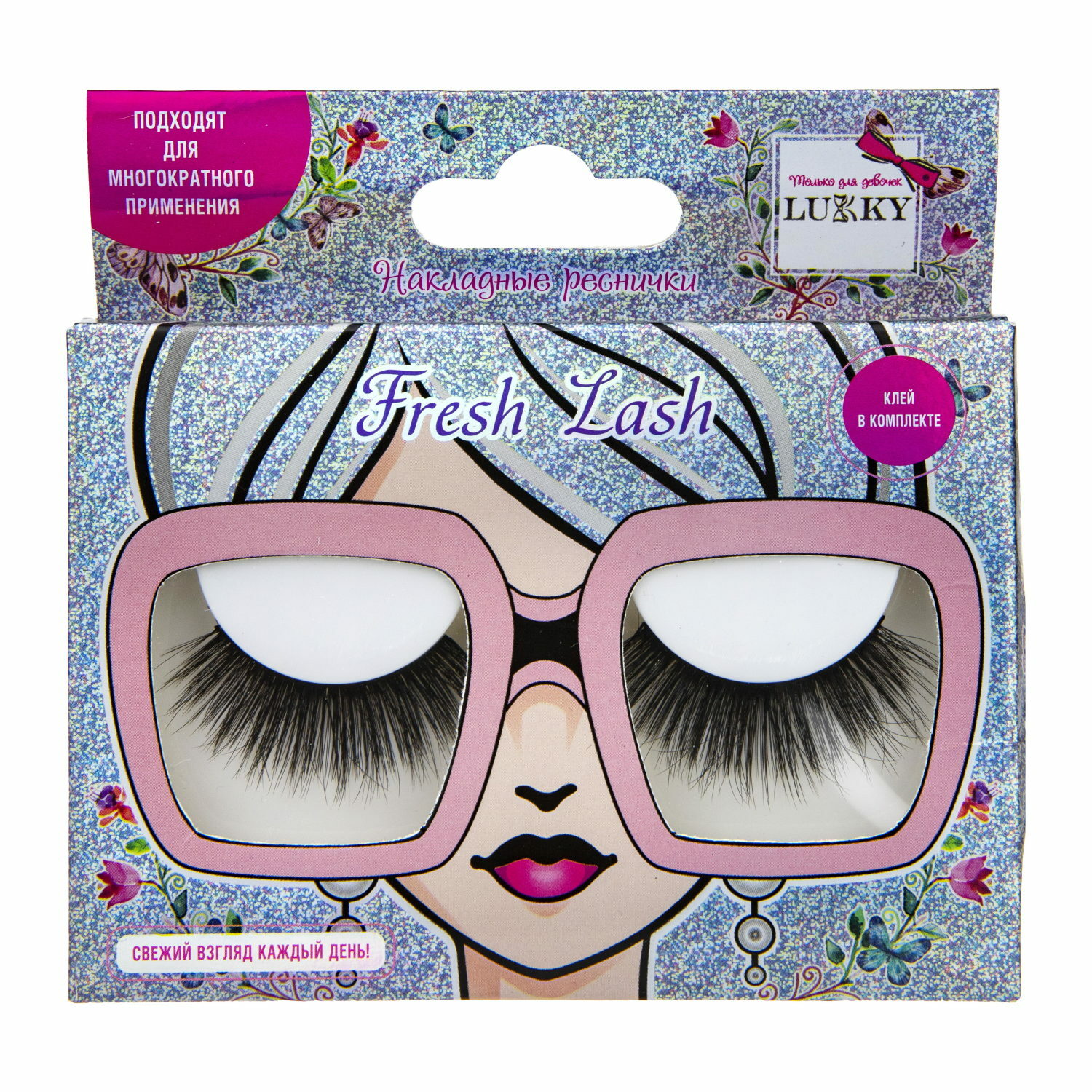 Накладные Ресницы Lukky Fresh Lash 3D lashes - фото 1