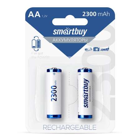 Аккумулятор Smartbuy NiMh 2300 mAh R6 - 2 шт. в упаковке