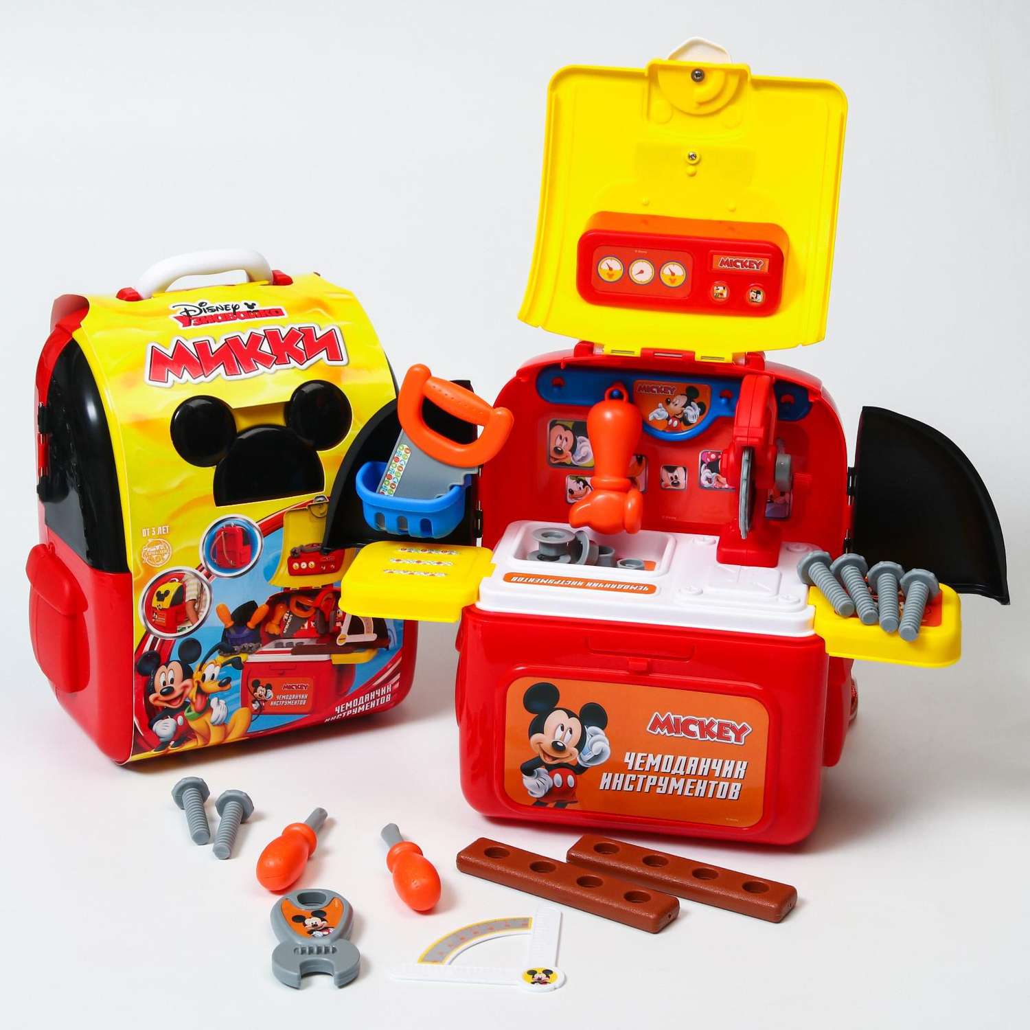 Игровой набор Disney «чемоданчик с инструментами Микки Маус» - фото 2
