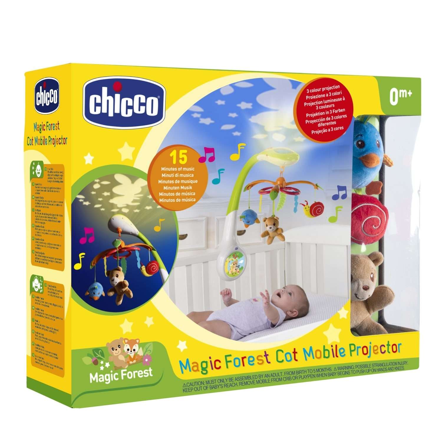 Игрушка Chicco Подвеска-мобиль Forest 00009717000000 - фото 4