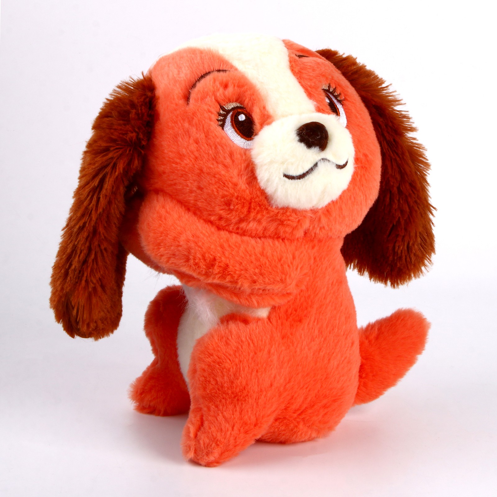 Мягкая игрушка Sima-Land «Собачка» 20 см цвет красный - фото 1