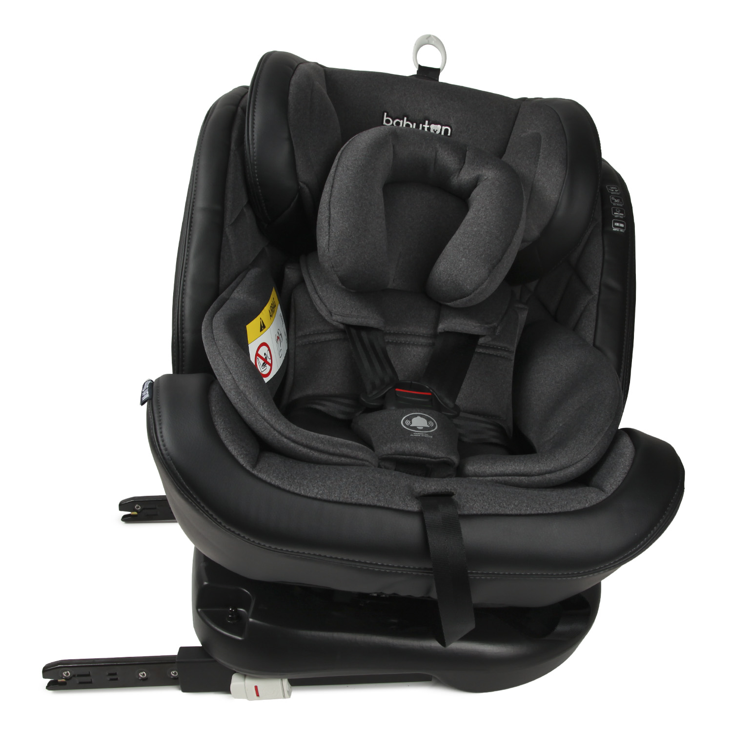 Автокресло Babyton Multi-Stage 0+/1/2/3 Isofix Black - фото 18