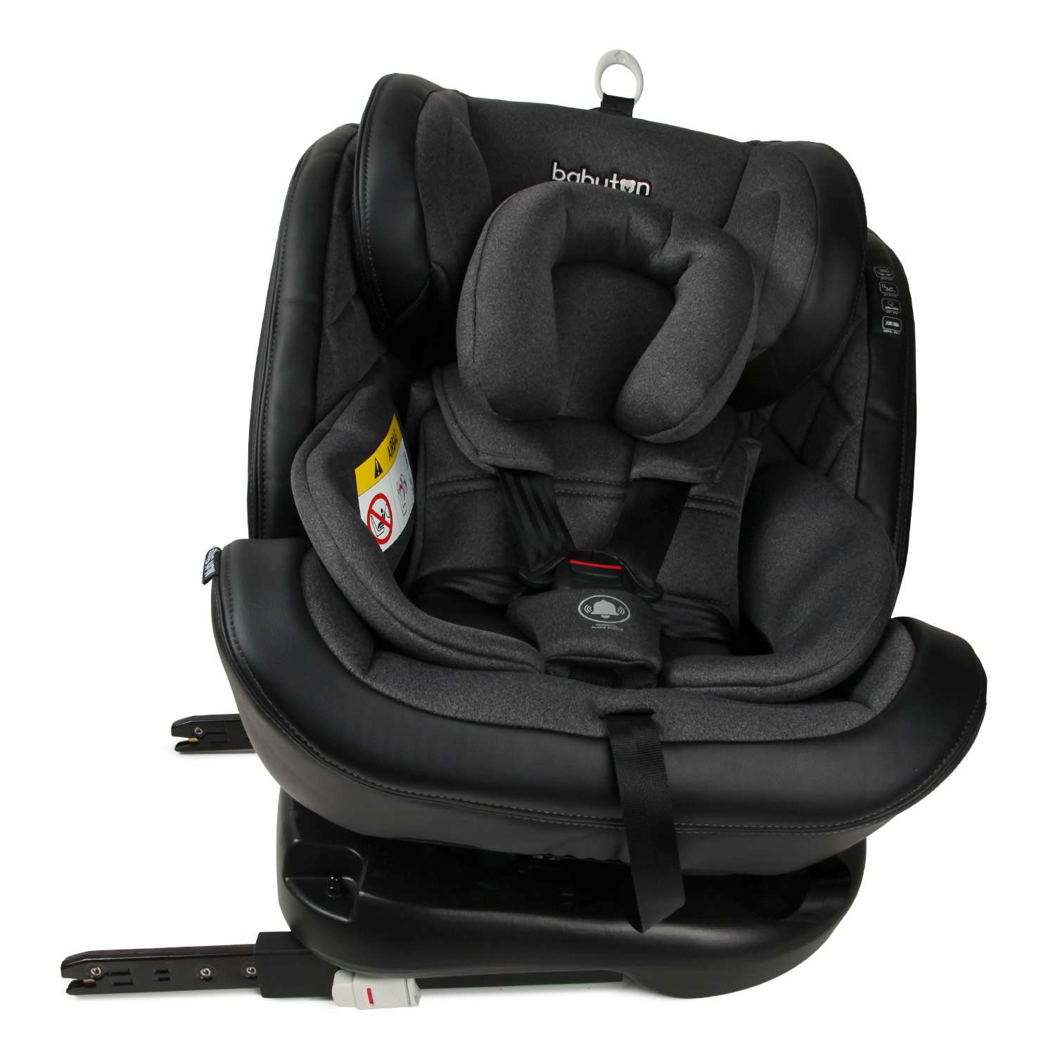 Автокресло Babyton Multi-Stage 0+/1/2/3 Isofix Black - фото 18