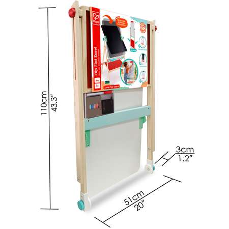 Перевернутый HAPE плоский мольберт E1063_HP