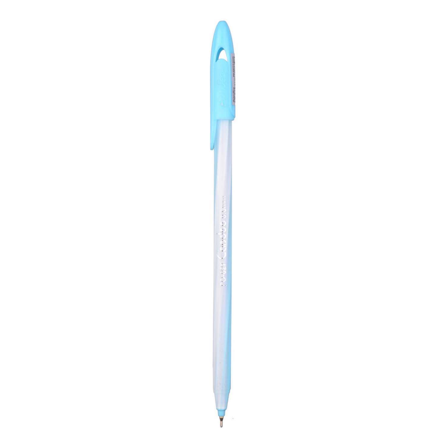 Шариковая ручка Flexoffice CANDEE 0.6мм одноразовая синяя 12шт синяя - фото 2