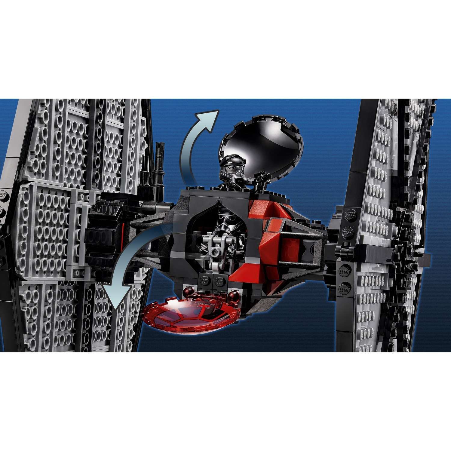 Конструктор LEGO Star Wars TM Истребитель особых войск Первого Ордена (First Order Special Forces TIE fighter™) (75101) - фото 6