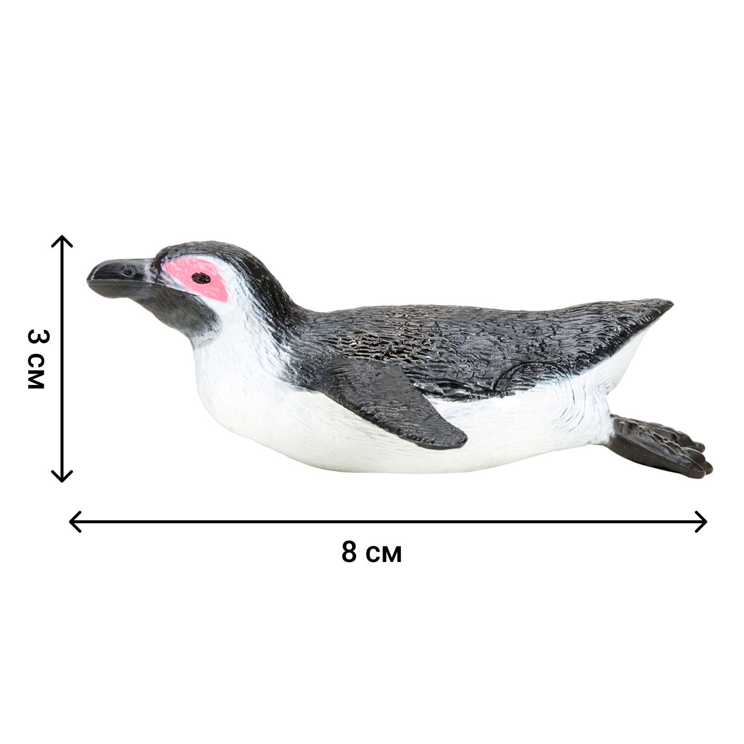 Набор фигурок  Masai Mara Мир морских животных Семья пингвинов 5 предметов ММ203-002 - фото 6