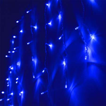 Светодиодная гирлянда FUNRAY Бахрома 3х0.7 м синий свет 8 режимов IC-120B