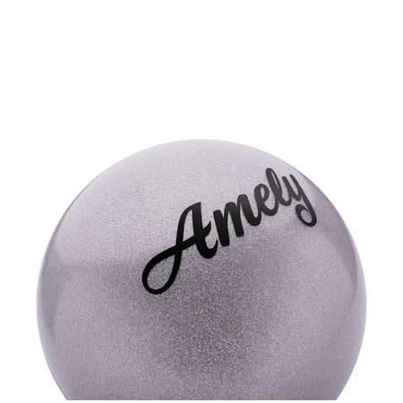 Мяч Amely для художественной гимнастики AGB-102-19-silver