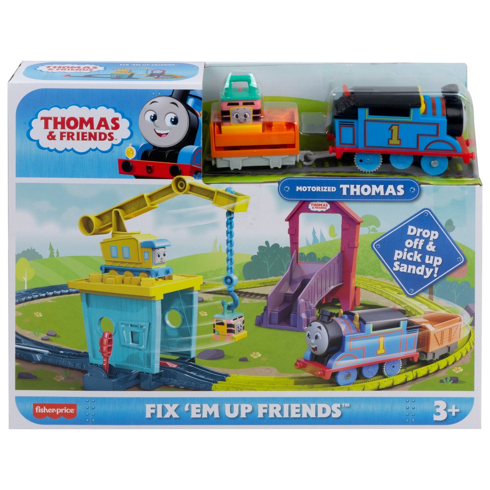 Набор игровой Thomas & Friends Карли и Сэнди HDY58 купить по цене 2621 ₽ в  интернет-магазине Детский мир