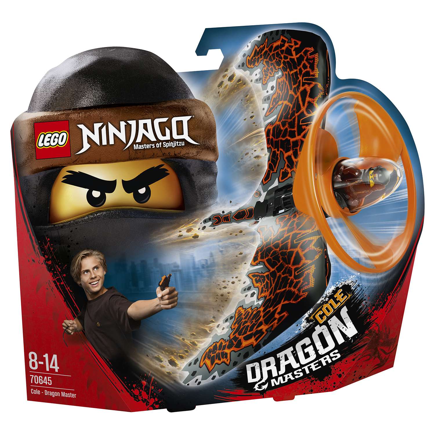 Конструктор LEGO Ninjago Коул Мастер дракона (70645) - фото 2