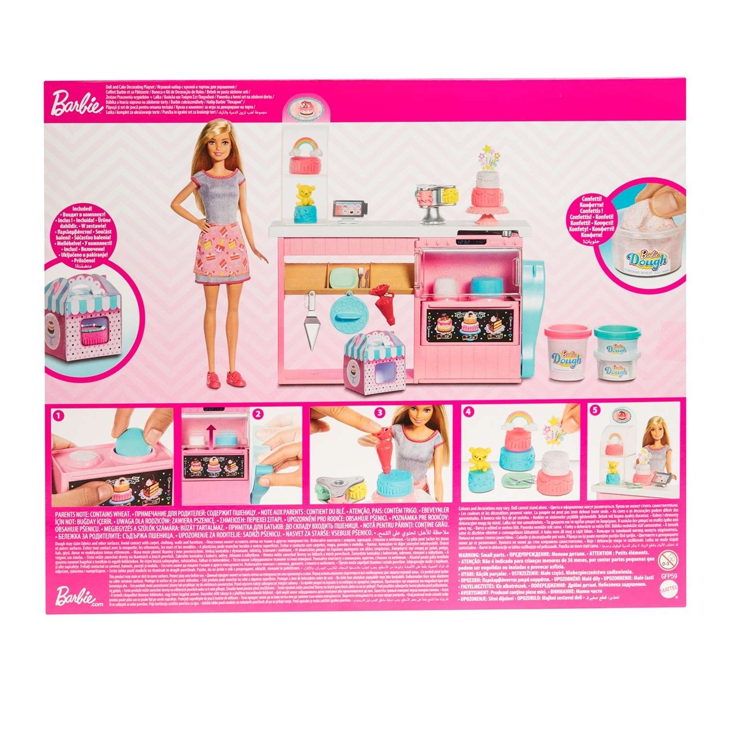 Набор игровой Barbie Кондитерский магазин GFP59 GFP59 - фото 3