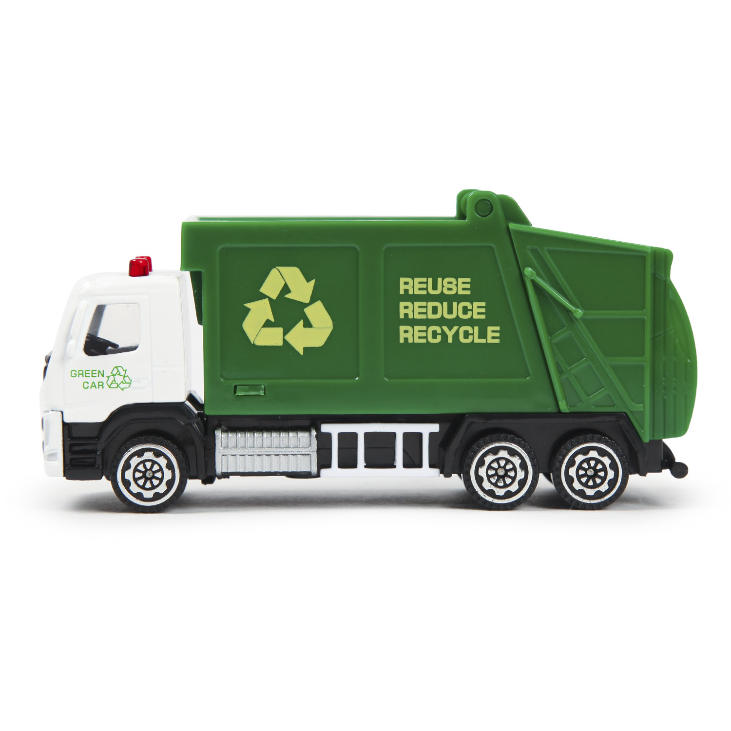 Машина MSZ 11см Volvo Garbage Truck Белая 67377