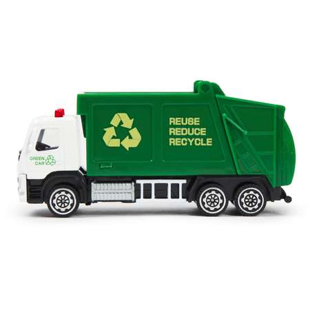 Машина MSZ 11см Volvo Garbage Truck Белая 67377