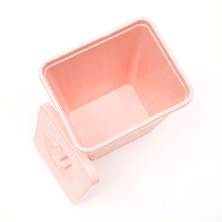 Контейнер для корма Пижон 5 л 22.5х18х29.5 см розовый