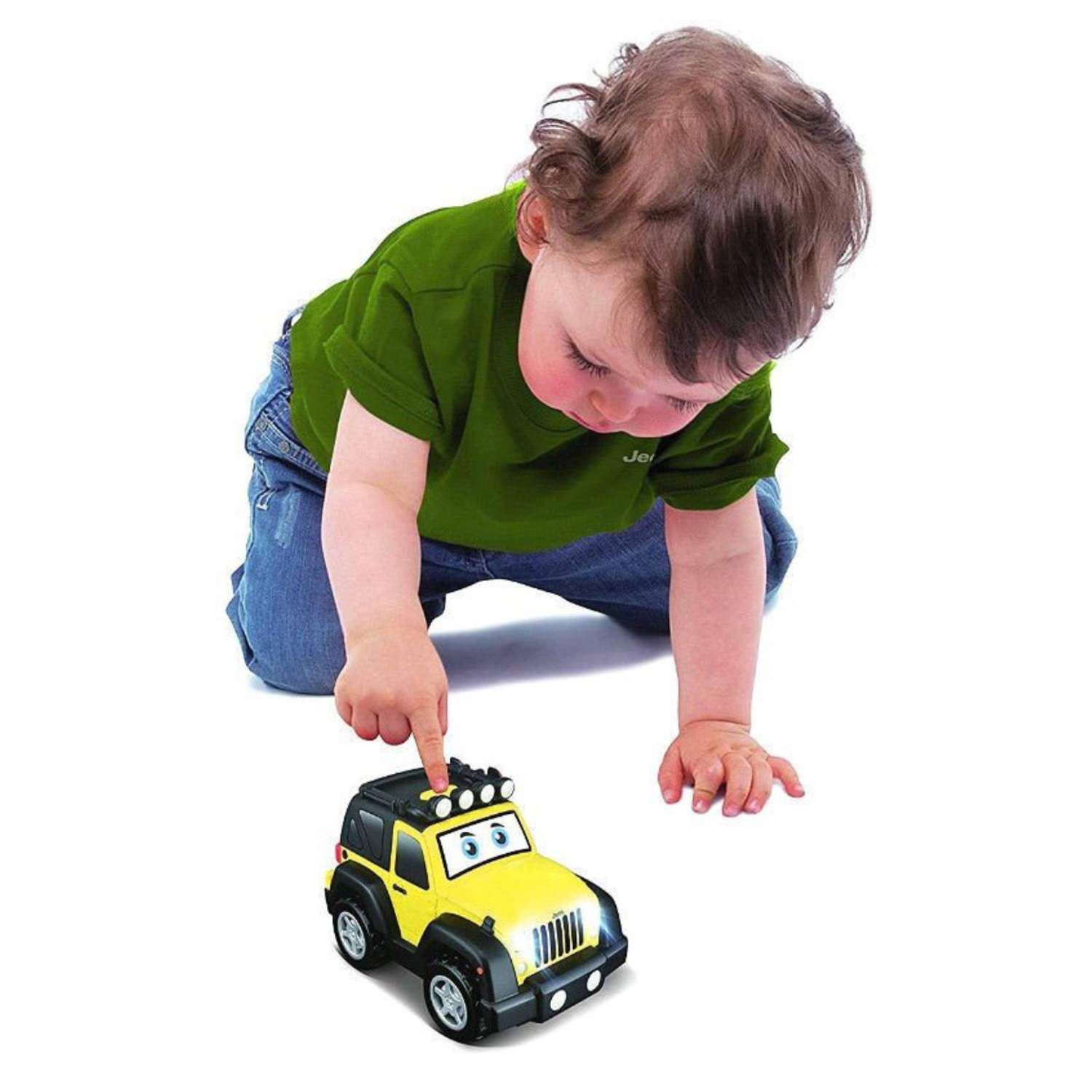 Машинка для мальчиков Bburago Junior Jeep Wrangler 16-81201 - фото 3