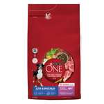 Корм для собак Purina One средних и крупных пород с ягненком и рисом сухой 3.8кг