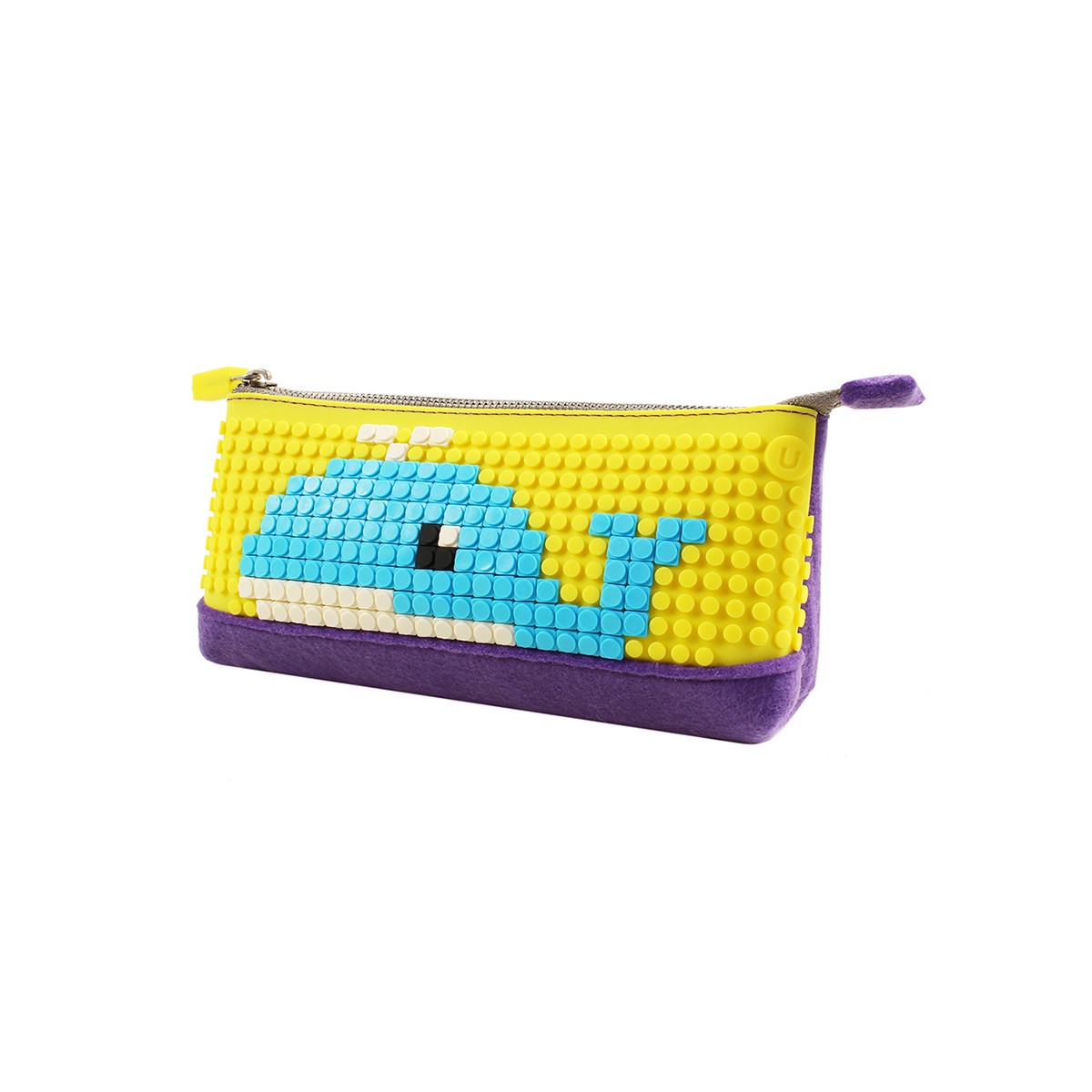 Пенал Upixel пиксельный Pencil Case WY-B002 Фиолетово-желтый - фото 8