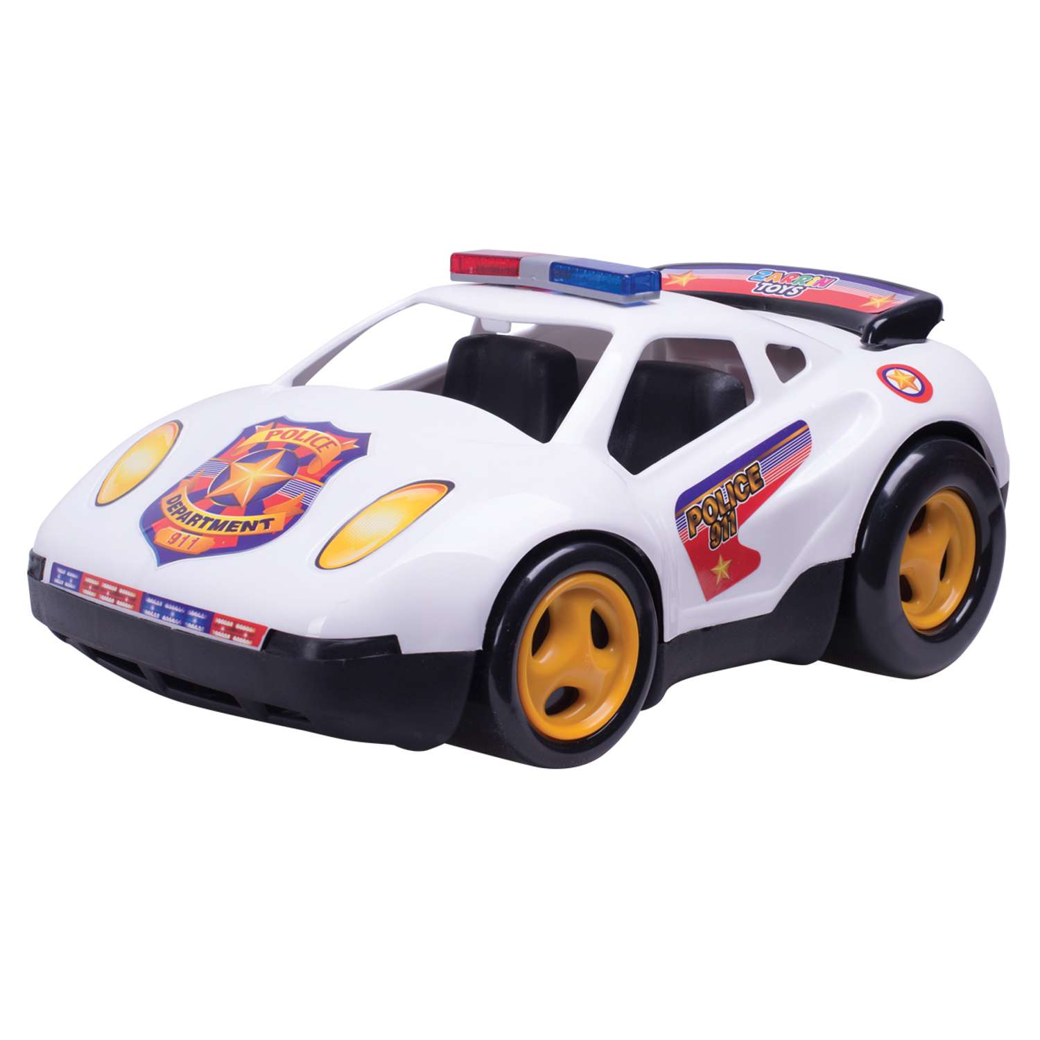 Игрушка Zarrin Toys Автомобиль гонка Police белый I4/белый - фото 1