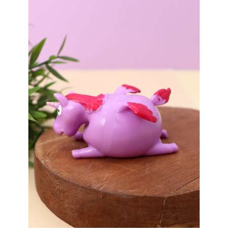 Мялка-антистресс iLikeGift Unicorn balloon purple